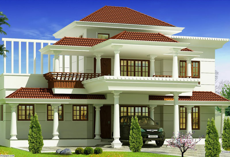 Premium villa elevation